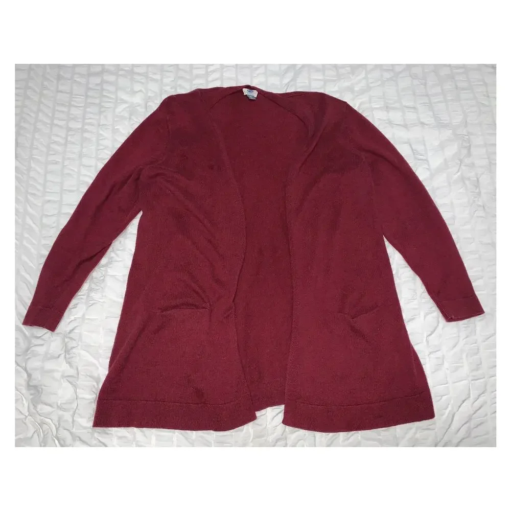 Old Navy Women’s Red Cardigan Size XXL (TTG)